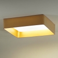Brilagi - LED Ceiling light VELVET SQUARE LED/24W/230V beige