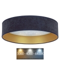 Brilagi - LED Ceiling light VELVET STAR LED/24W/230V d. 40 cm 3000K/4000K/6400K blue/gold