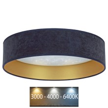 Brilagi - LED Ceiling light VELVET STAR LED/36W/230V d. 55 cm 3000K/4000K/6400K blue/gold