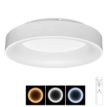 Brilagi - LED Dimmable ceiling light FALCON LED/40W/230V 3000-6500K d. 45 cm white + remote control