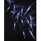 Brilagi - LED Outdoor Christmas chain 50xLED/8 functions/3xAA 8m IP44 cool white