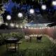 Brilagi - LED Outdoor decorative chain GARLAND 25xE12 20m IP44 cool white