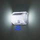 Brilagi - LED Solar wall light with a sensor WALLIE LED/4W/3,7V 6500K IP64 silver