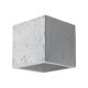 Brilagi -  LED Wall spotlight MURO 1xG9/3,5W/230V concrete