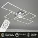 Brilo 3170-018 - LED Dimmable surface-mounted chandelier FRAME LED/51W/230V 2700-5000K + remote control