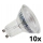 Briloner 0548-003 - SET 10x LED Bulb GU10/3,5W/230V 3000K