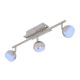 Briloner 2040-032 - LED RGB Dimmable spotlight 3xLED/3,3W/230V + remote control
