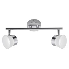 Briloner 2209-028 - LED Bathroom spotlight SURF 2xLED/4,5W/230V IP44