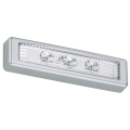 Briloner 2689-034 - LED Touch orientation light LERO LED/0,18W/3xAAA silver