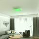 Briloner 3031-016 - LED RGBW Dimmable ceiling light PIATTO LED/18W/230V 2700-6000K + remote control