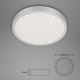 Briloner 3071-014 - LED Ceiling light RUNA LED/24W/230V silver