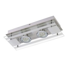 Briloner 3552-022 - LED Ceiling light PURISTA 2xLED/5W/230V