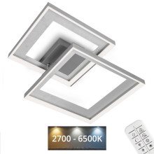 Briloner 3567-018 - LED Dimmable ceiling light FRAME LED/25W/230V 2700-6500K + remote control