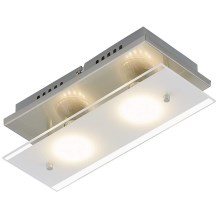 Briloner 3596-022 - LED Ceiling light TELL 2xGU10/3W/230V