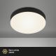 Briloner 7065-015 - LED Ceiling light FLAME LED/16W/230V black