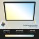 Briloner 7081-015 - LED Dimmable ceiling light SLIM LED/18W/230V 2700-6500K + remote control