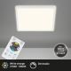 Briloner 7081-016 - LED Dimmable ceiling light SLIM LED/18W/230V 2700-6500K + remote control