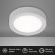 Briloner 7124-414 - LED Dimmable ceiling light FIRE LED/12W/230V 4000K