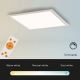 Briloner 7194-016 - LED Dimmable ceiling light SIMPLE LED/18W/230V 3000-6500K + remote control