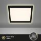Briloner 7362-015 - LED Ceiling light CADRE LED/18W/230V 29,6x29,6 cm black