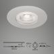 Briloner- SET 3x LED Bathroom recessed light LED/4,9W/230V IP44 silver