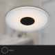 Briloner - SET 3x LED Bathroom recessed light LED/6W/230V IP44 black
