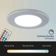 Briloner - SET 3x LED RGBW Dimmable bathroom recessed light LED/4,8W/230V 3000-6500K IP65 + remote control