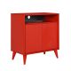 Cabinet 79x73 cm red