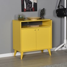 Cabinet 79x73 cm yellow