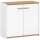 Cabinet ANTHO 85x90 cm white/natural oak
