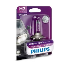 Car bulb Philips VISIONPLUS 12972VPB1 H7 PX26d/55W/12V