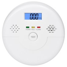 Carbon monoxide (CO) detector with alarm 9V
