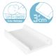 CebaBaby - Changing mat with fixed board bilateral COMFORT 50x70 cm white