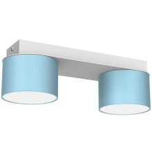 Ceiling light DIXIE 2xGX53/11W/230V blue