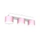 Ceiling light DIXIE 3xGX53/11W/230V pink