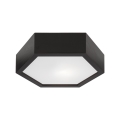 Ceiling light HEX 1xE27/60W/230V d. 32 cm pine black