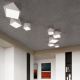 Ceiling light HEXA 2xE27/60W/230V white