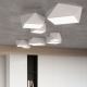 Ceiling light HEXA 2xE27/60W/230V white