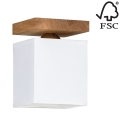 Ceiling light INGER 1xE27/25W/230V oak - FSC certified