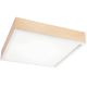 Ceiling light NATURAL SQUARE 4xE27/15W/230V 48x48 cm pine/white