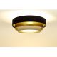 Ceiling light TRINITI 2xE27/60W/230V brown/gold/beige