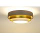 Ceiling light TRINITI 2xE27/60W/230V brown/gold/beige