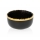 Ceramic bowl KATI 11,5 cm black/gold