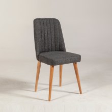 Chair VINA 85x46 cm anthracite/beige