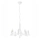 Chandelier on a chain LUCY 8xE14/60W/230V white