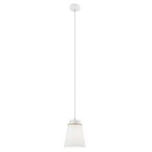 Chandelier on a string AGUSTINO 1xE27/60W/230V white/beech