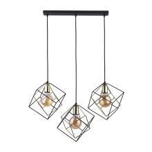 Chandelier on a string ALAMBRE 3xE27/60W/230V