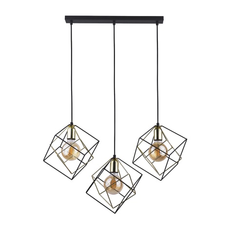 Chandelier on a string ALAMBRE 3xE27/60W/230V