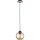 Chandelier on a string AMBRE WOOD 1xE27/60W/230V