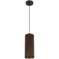 Chandelier on a string AVALO 1xE27/60W/230V brown/copper